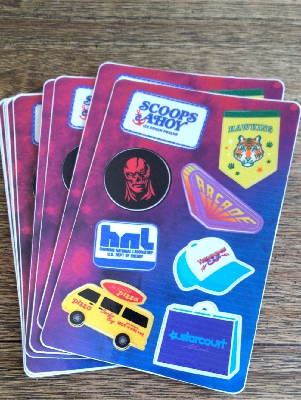 🦋STRANGER THINGS STICKERS🦋